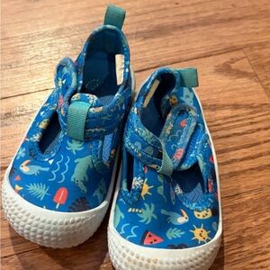 Target Blue Patterned Kids Shoes
